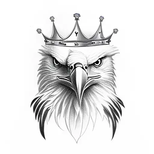 Eagle With Crown Coat Of Arms