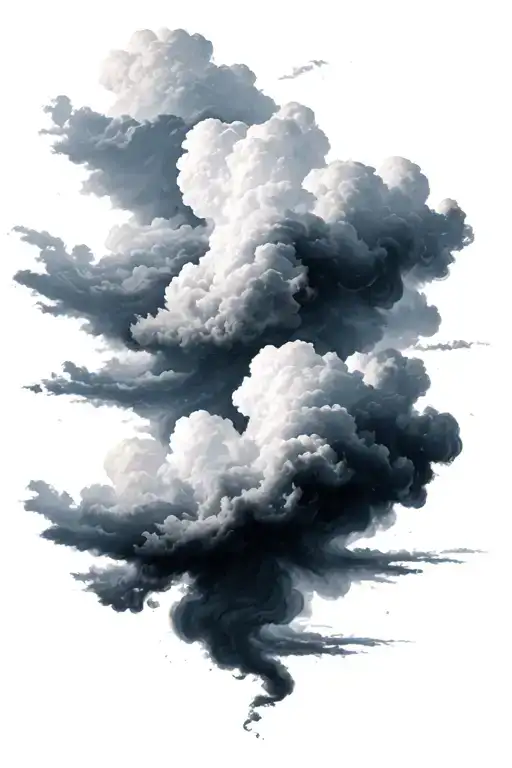 Black Cloud Background
