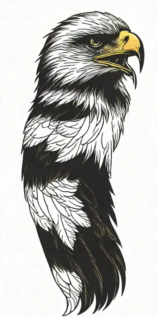 Eagle Wing Smoke Forming The Shape