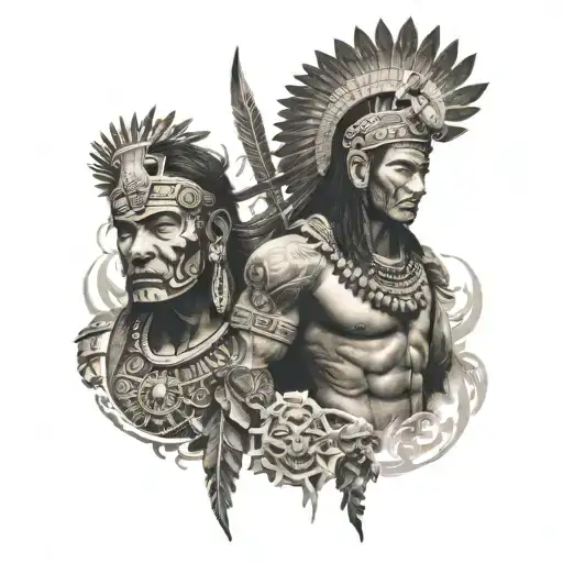 Namabuki And Mayan Warrior