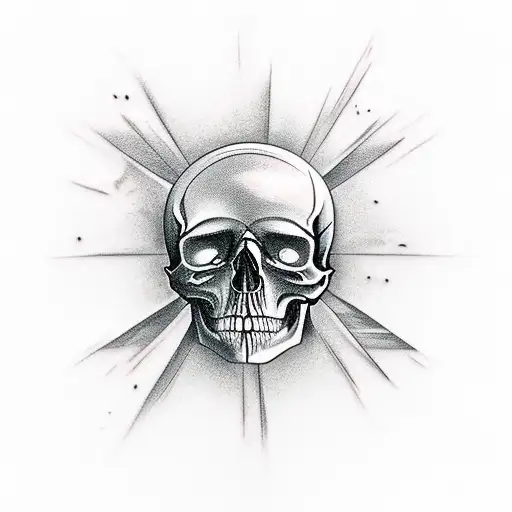 Half Skull Half Moon