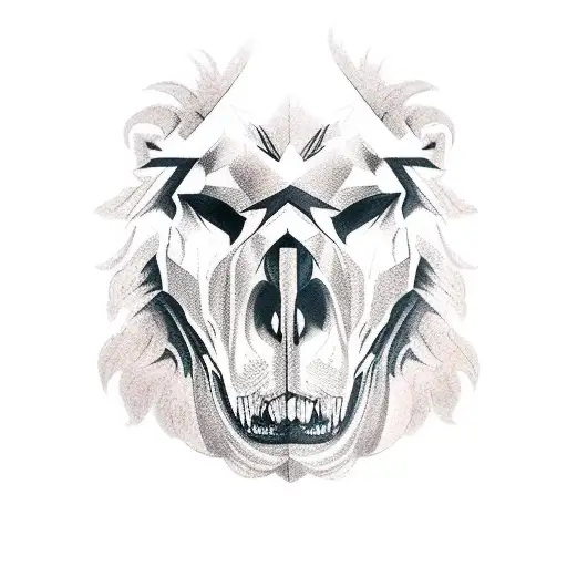 Hercules Skull Wearing Nemean Lion