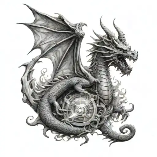 Dragon Top Of The Arm Sleeve