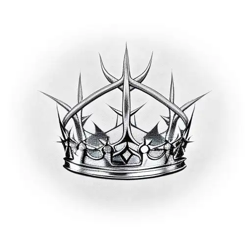 Crown Of Thorns With Bible Verse In The Middle