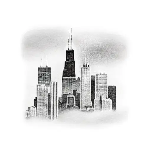 The Chicago Illinois Willis Tower And The New York City Twin Tower