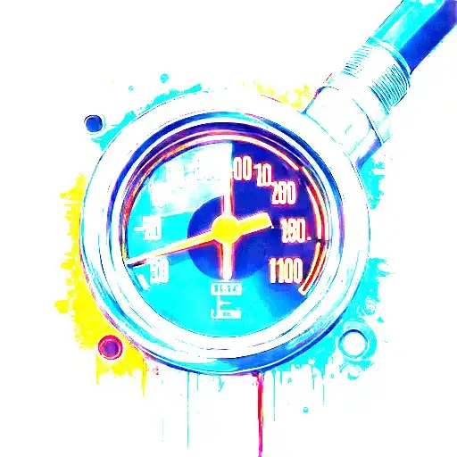 Car Fuel Gauge Needle Pointing To E Empty