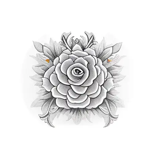 Ankle Oriental Egyptian Floral