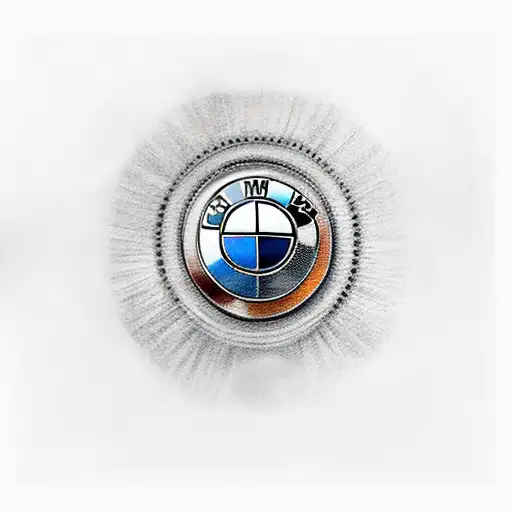 Bmw Car In Acion