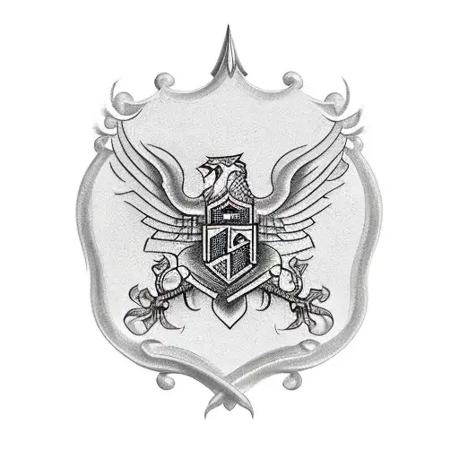 Family Crest In Full Color