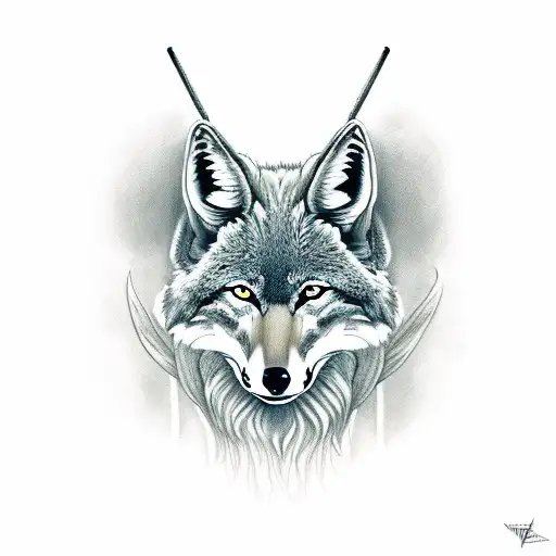 Coyote With Norse Tunes For Survival