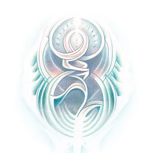 Subtle Wave Symbol With A Quote About Riding The Highs And Lows Of Life