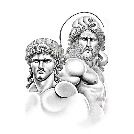 Zues And Hercules Greek Mythology To Go On The Inside Of The Right Bicep