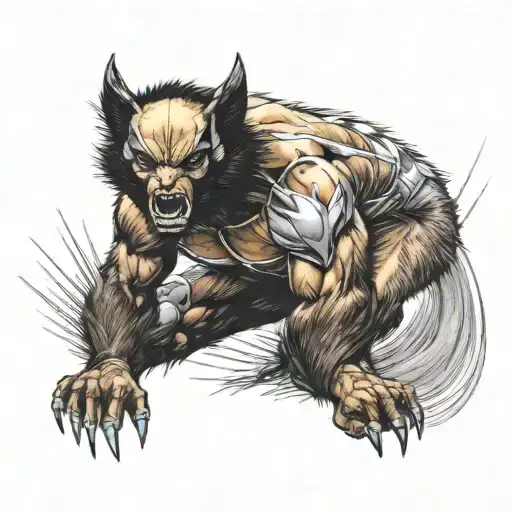 Wolverine Animal Full Body