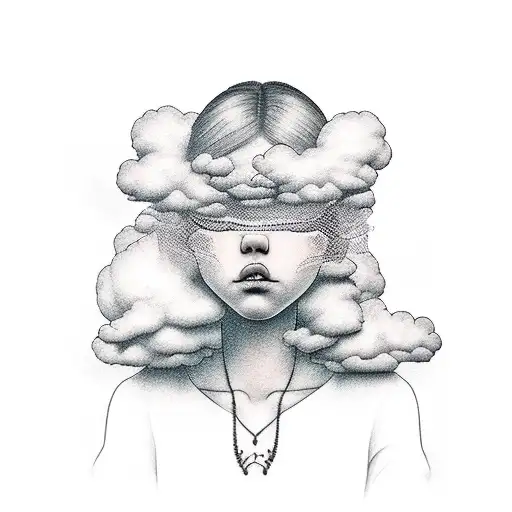 Cloud With Girl