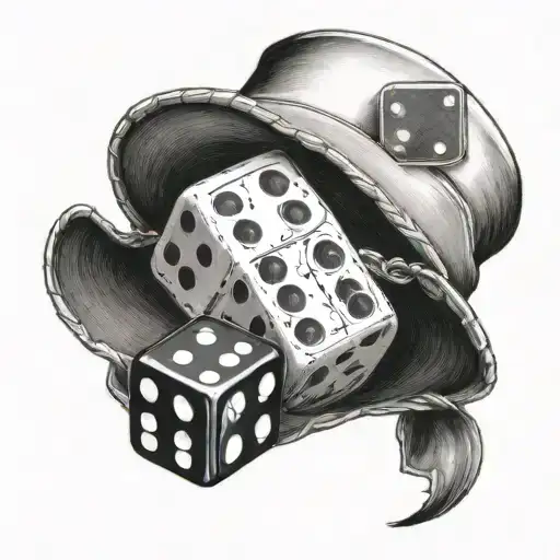 A Sharpie In A Hat Throws Dice