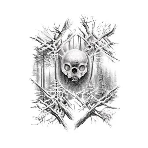 Family In The Forest