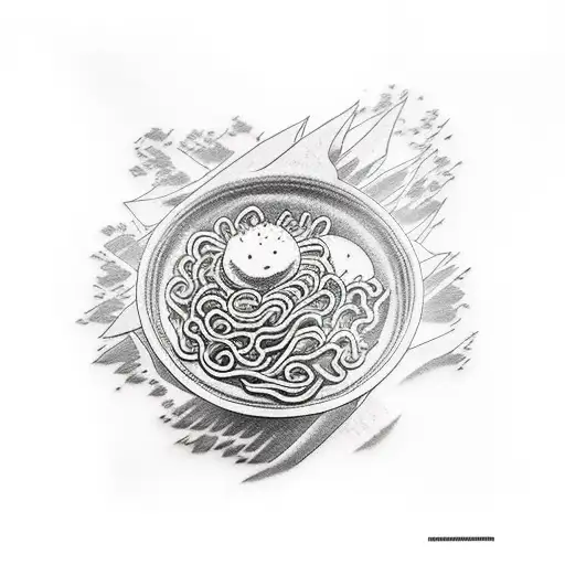 Son Goku Eating Ramen