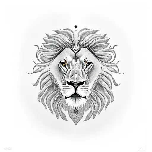 Lion Surrounded By Scorpions