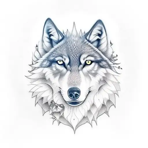Nordic 2 Wolves Skoll And Hati Sun And Moon