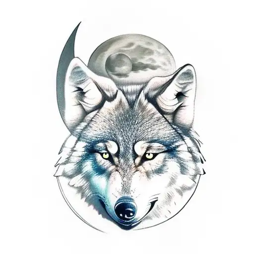Nordic 2 Wolves Skoll And Hati Chasing The Sun And Moon