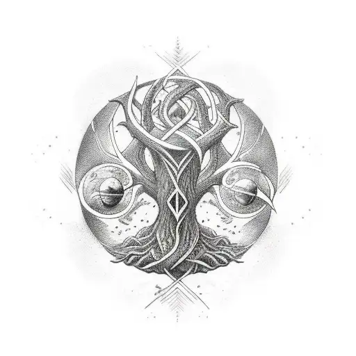 Norse Yggdrasil Space