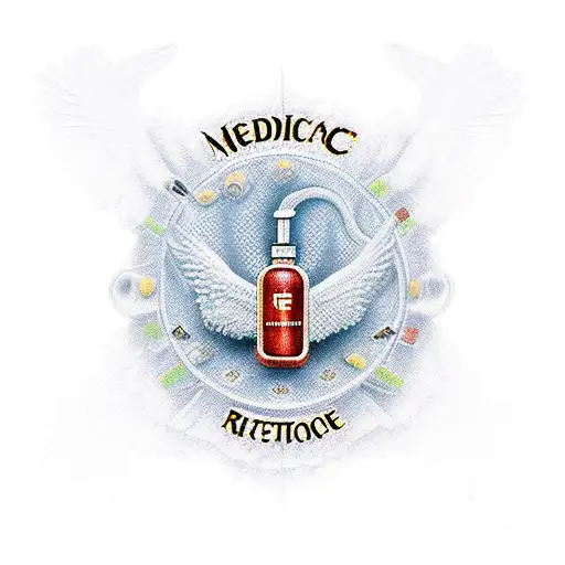 Medicine Symbol And Pharmacy