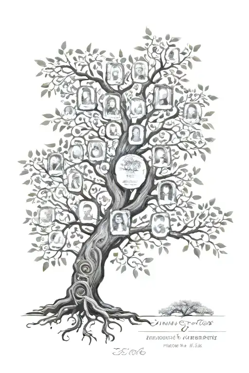 Family Tree With Dates 2013 2019 2021 For Daughters