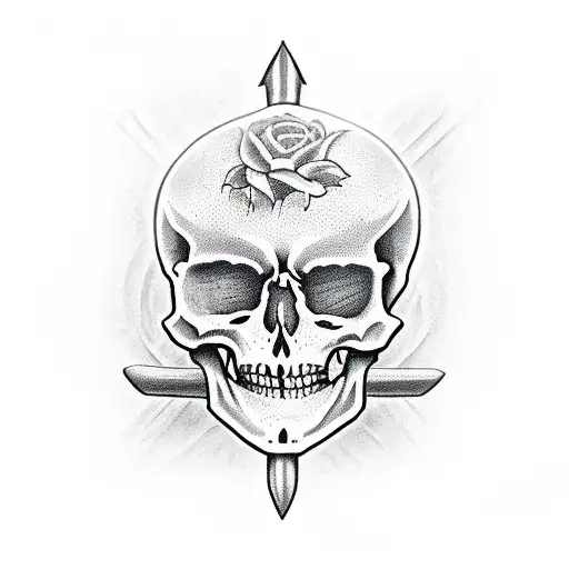 Skeleton With Halberd