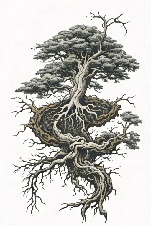 Two Kidneys Being Tree Roots