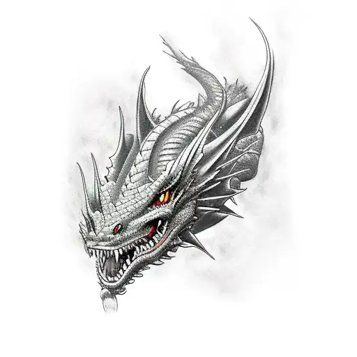 Dragon Ripping Flesh