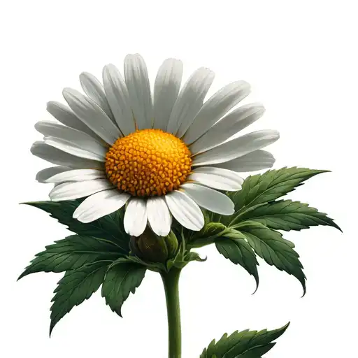 Little Common Daisy Flower