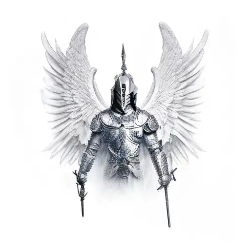 Male Guardian Angel Knight