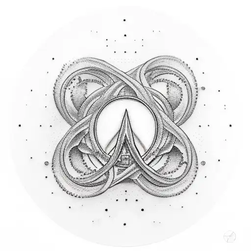 A Portrait Of Your Girlfriend Surrounded By Musical Symbols And A Halo Of Peace Signs