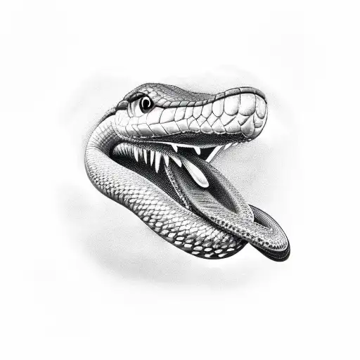 Snake In Mouth