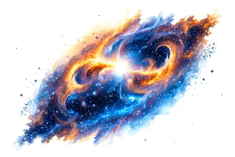 Celestial Deep Space Nebula Stars