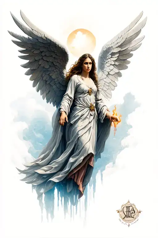 Angels Heaven Middle Earth And Depths Of Hell