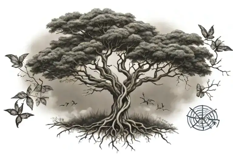 Dna Earth Tree