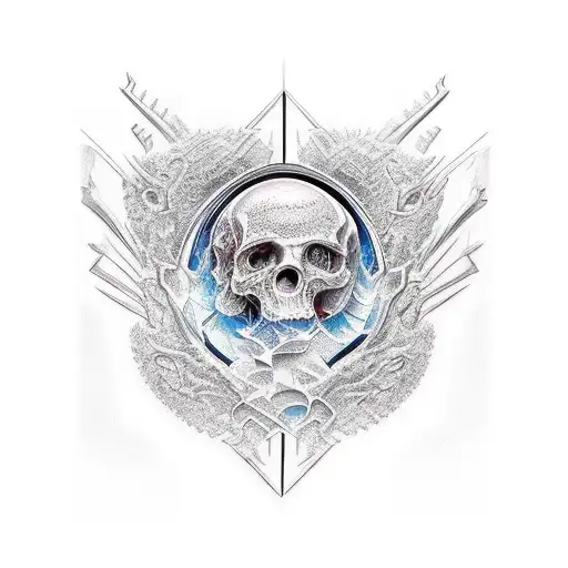 Glass Mural Breaking 3D