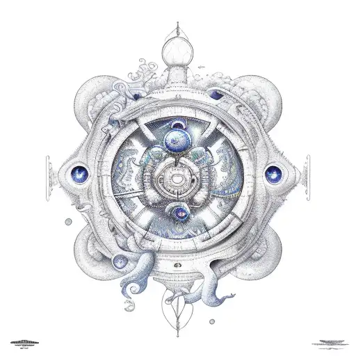 Combination Of The Undersea And Outer Space