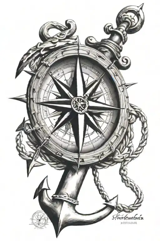 Compass Israel Flag Anchor Technology