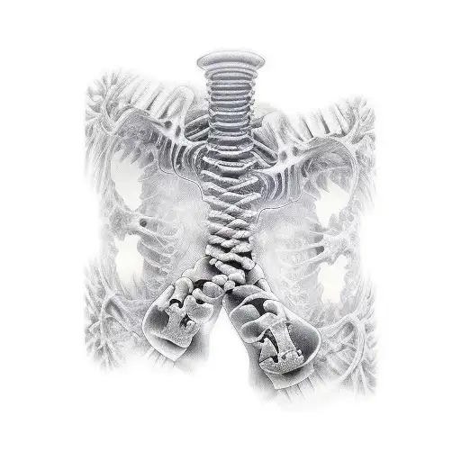 X-ray Bones Forearm Fractured Negative Space