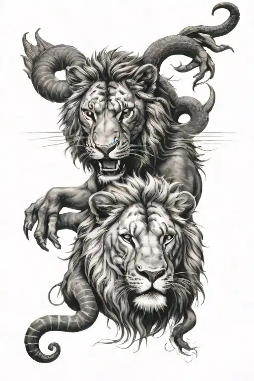Scorpio And Lion Kingdom