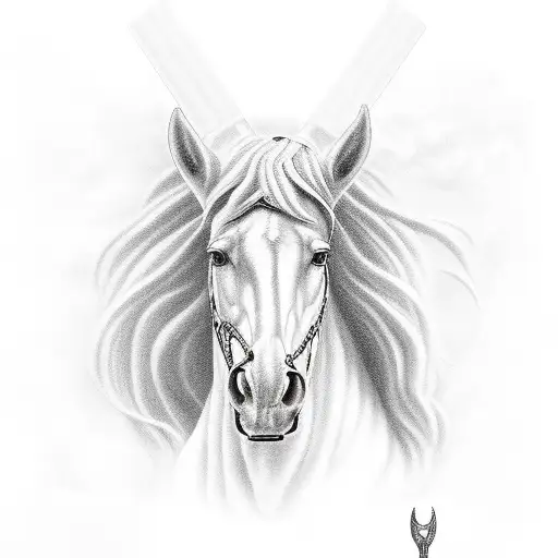 Biblical Rider On The White Horse