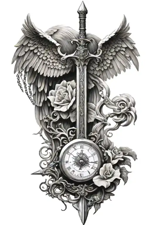 Arch Angel Sword And Scale