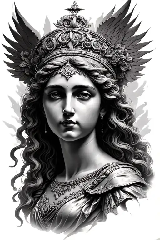 The Roman Goddess Fortuna