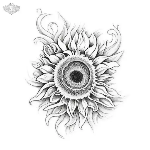 Dagger And Sunflowers