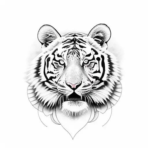 Black And White Tigerlily