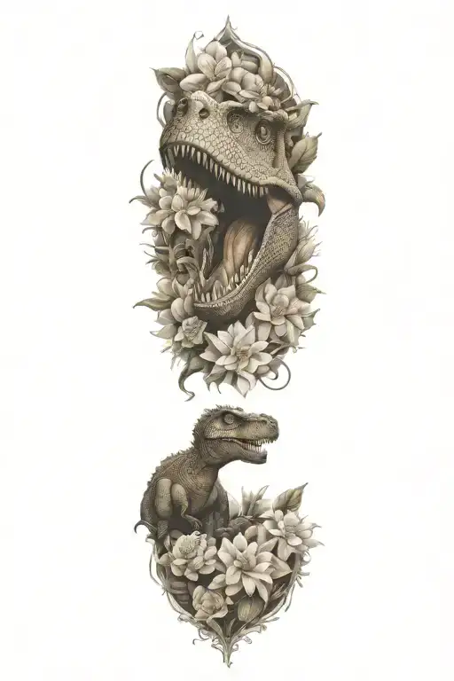 Dinosaur Flowers
