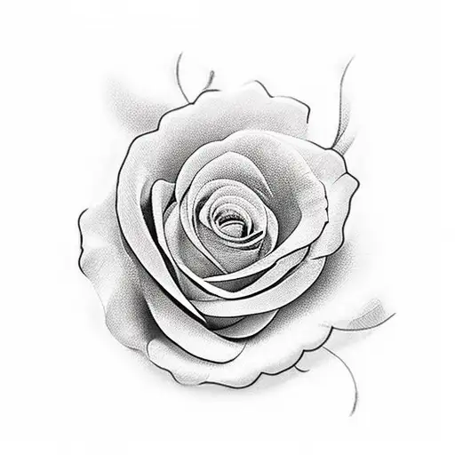 2 Black Lines With 2 Flowers And 2 Names