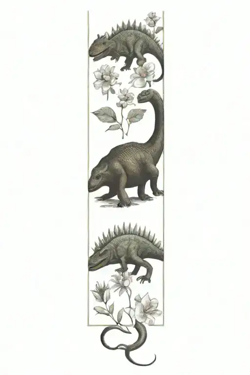Dinosaur Flowers